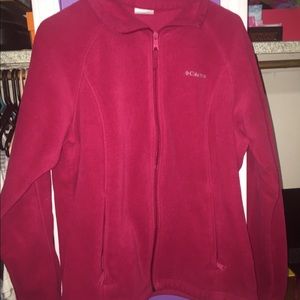 Columbia fleece zip up